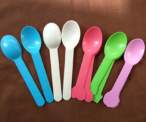 Biodegradable Icecream Spoon made from Corn Starch