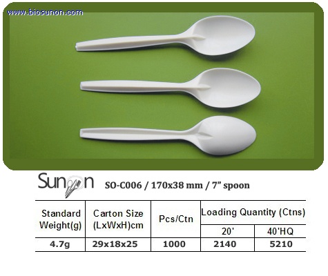 7inch Starch Spoon