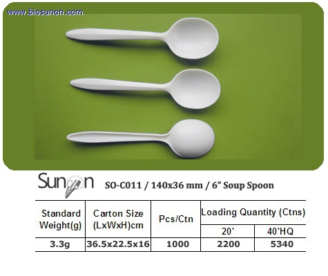 6inch Starch Soup Spoon