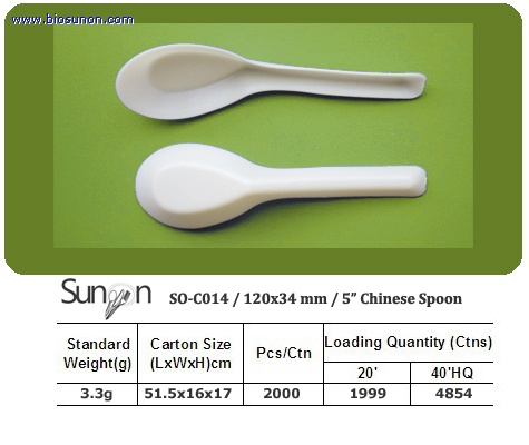 Starch Chinese Spoon