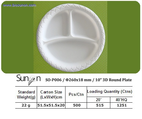 10inch 3D plate
