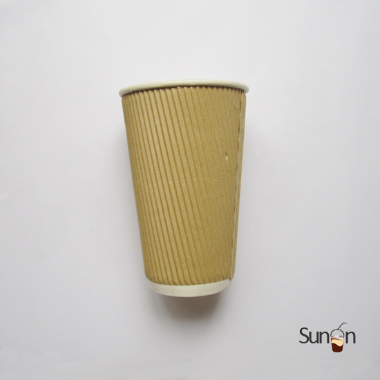 20 oz Corrugated paper cups
